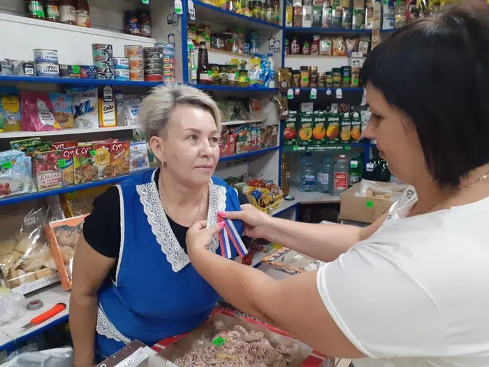 раздача ленточек 2